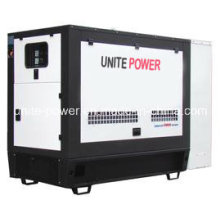 Unite Power 20kw 25kVA Soundproof Isuzu Engine Power Generation